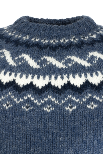 Islandpullover - Handgestrickt in Island - A = 79 cm, B = 60 cm, C = 54 cm